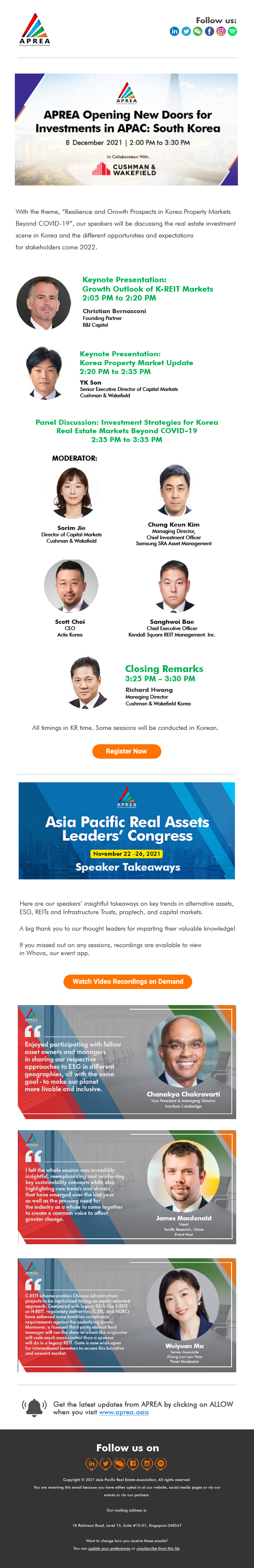 APREA Emailer December6