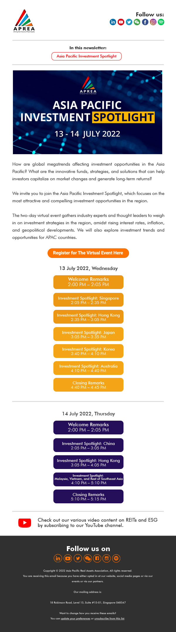 APREA Emailer June23