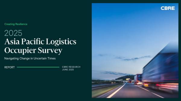 Asia Pacific Logistics Occupier Survey 2025 CBRE